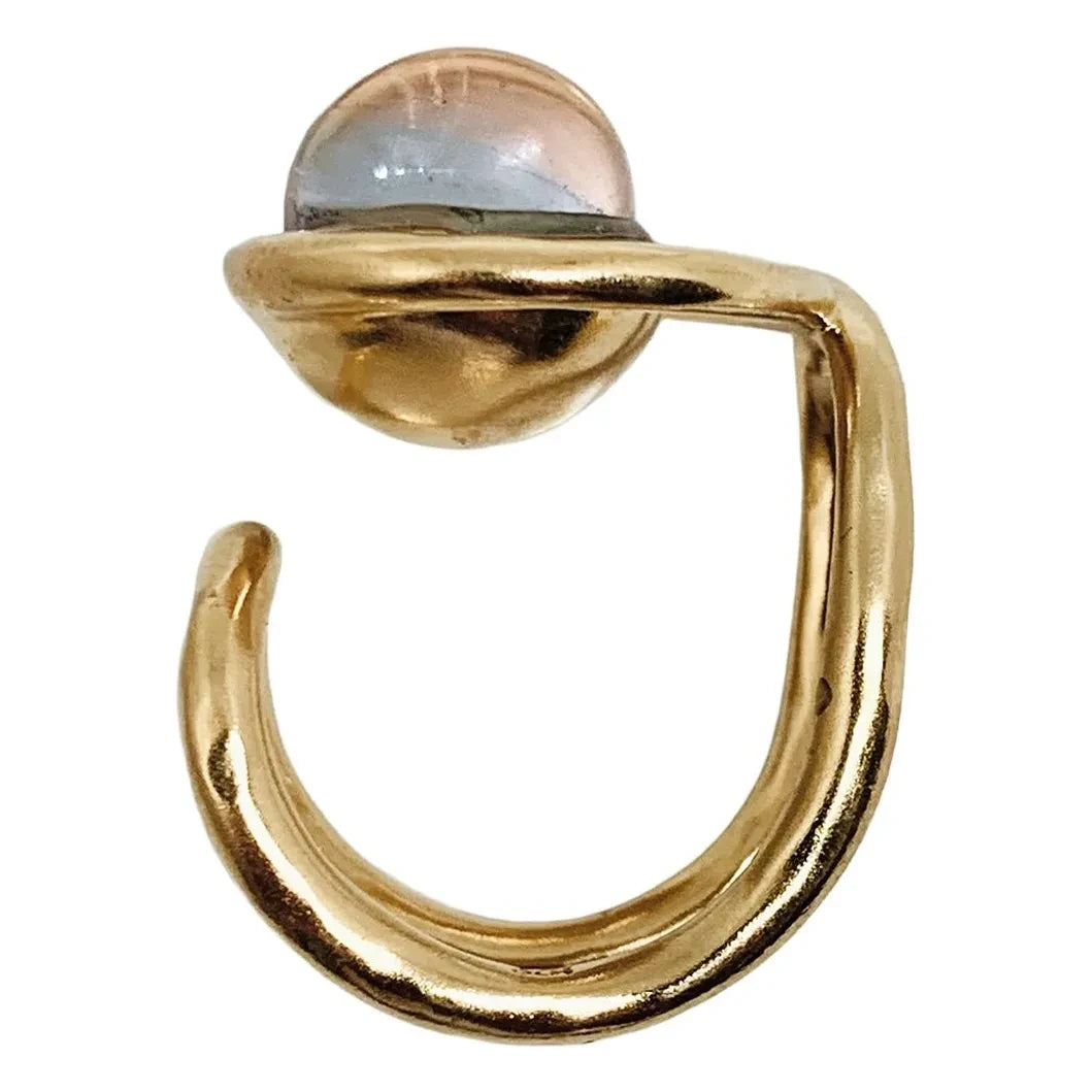 LAH - Eclipse Siegelring Bicolor | Hellblau