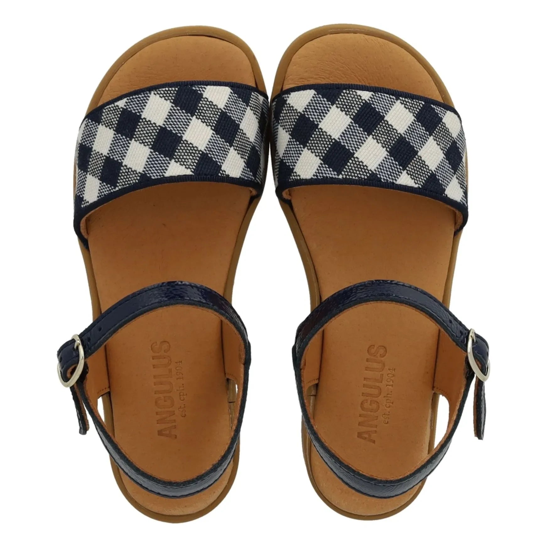 Angulus - Riemchensandalen | Marineblau