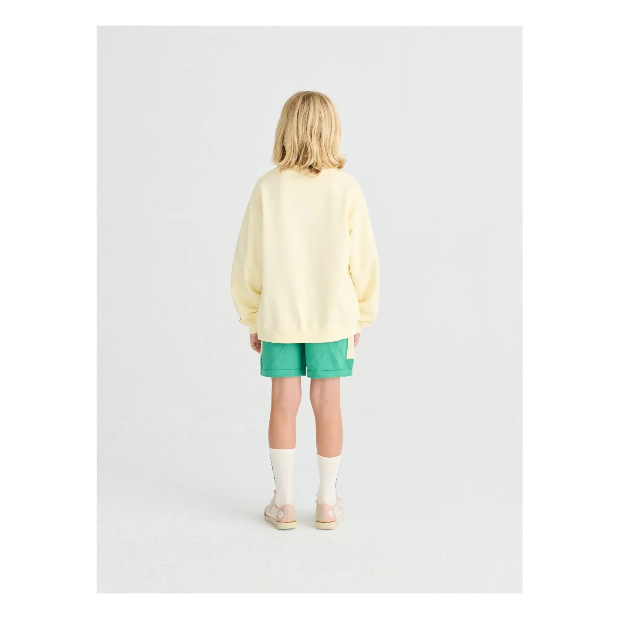 True Artist – Sweat N°11 Bio-Baumwolle | Blassgelb