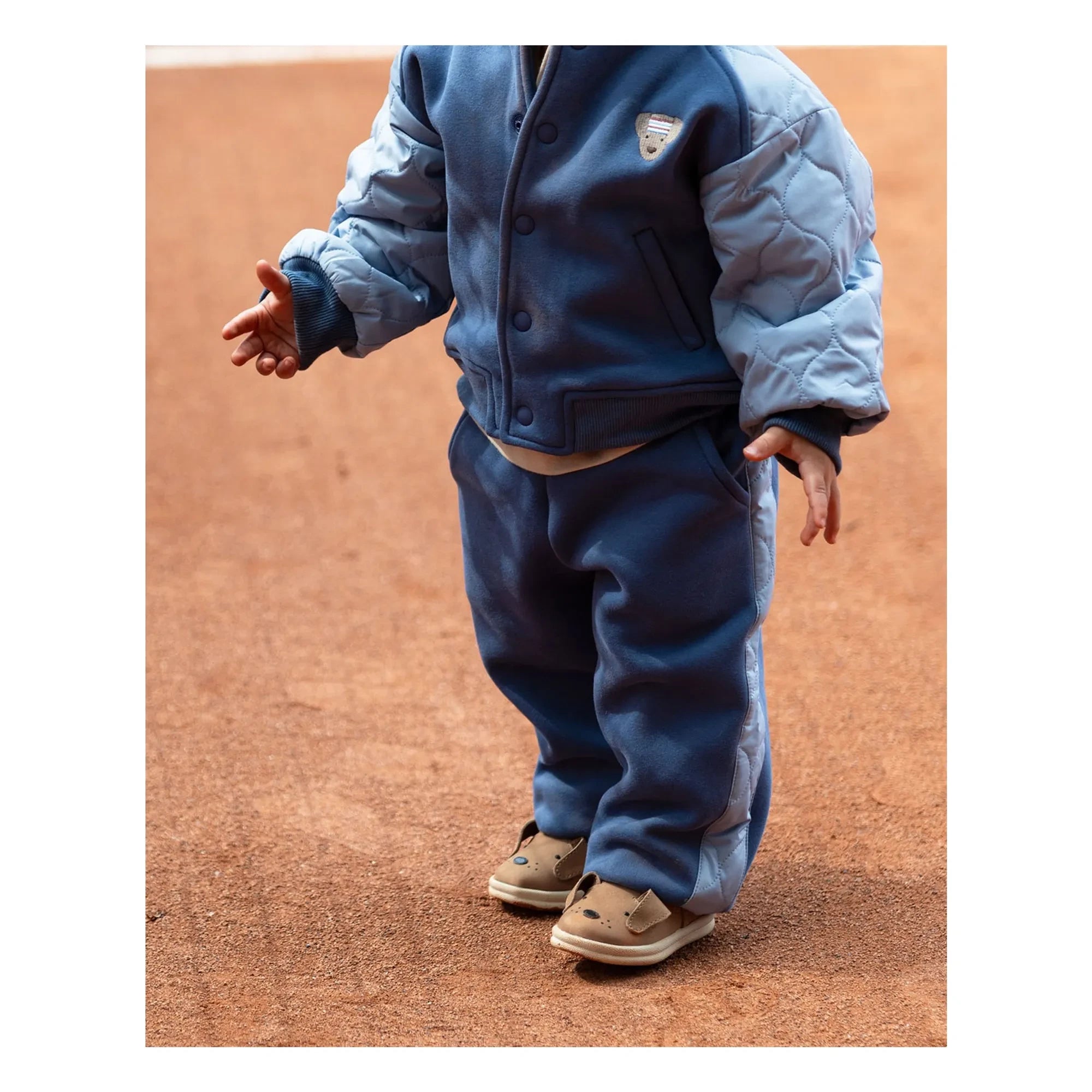 Donsje - Noorien Bi-Material Jogger | Dunkelblau