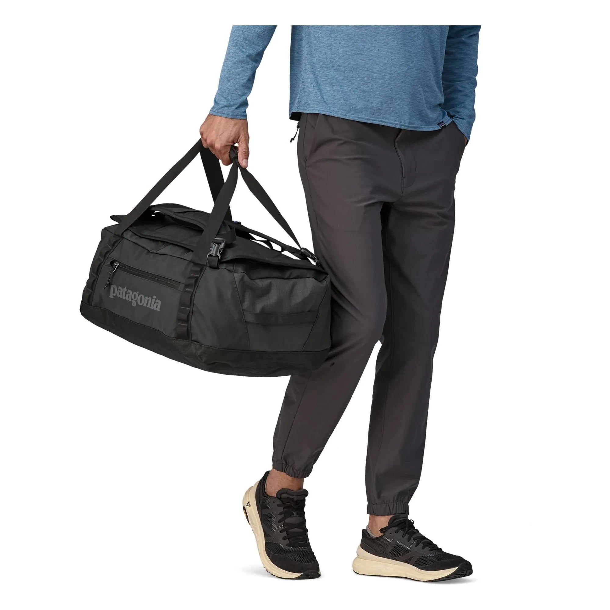Patagonia - Black Hole Duffel 40L Rucksack aus recycelten Fasern | Schwarz