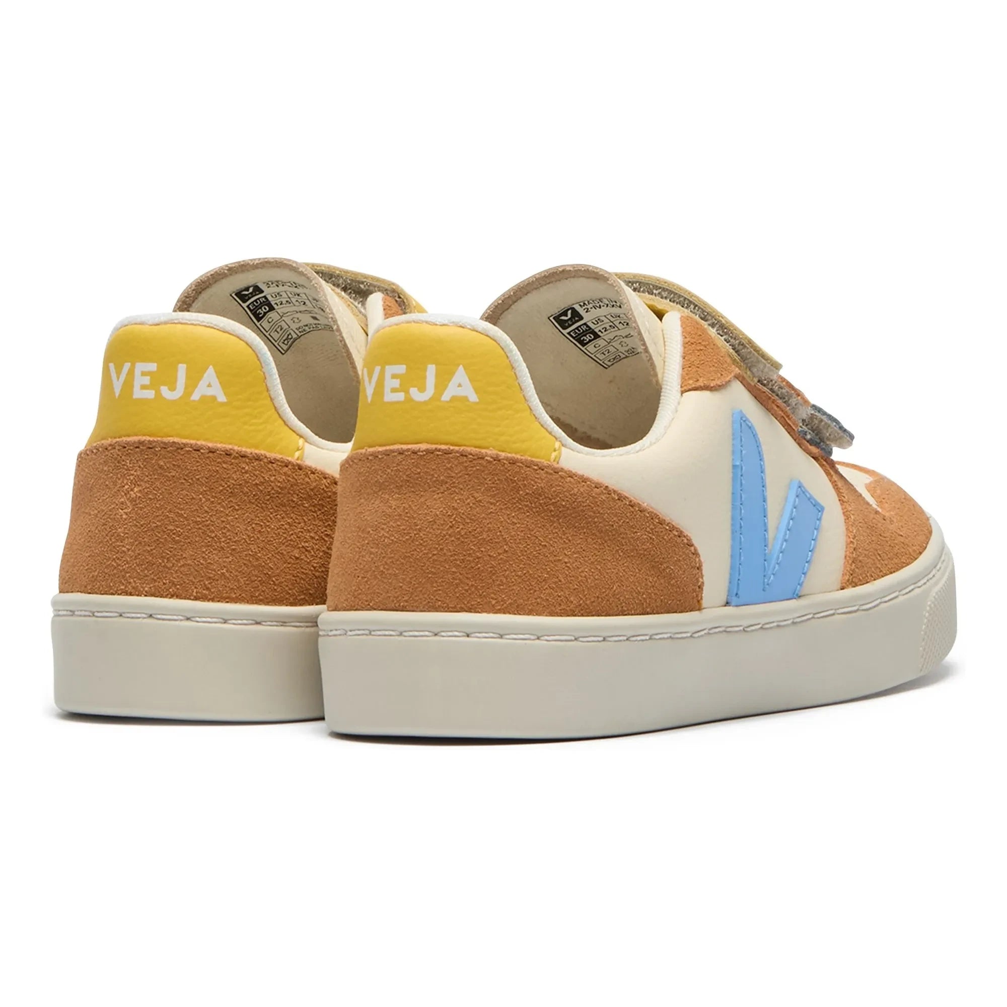 Veja - Scratch Sneakers Small V-10 Leder | Orange