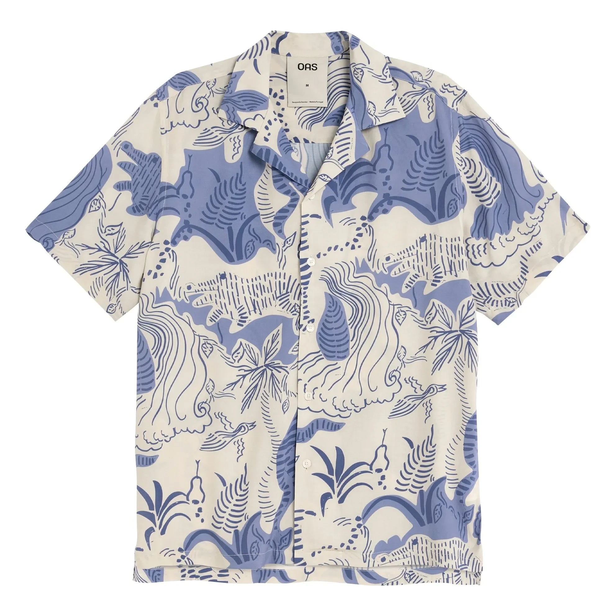 OAS - Mystea Rocco Hemd | Blau