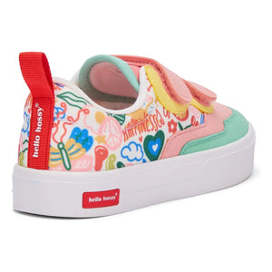 Hello Hossy - Hapiness Scratch Sneakers | Rosa