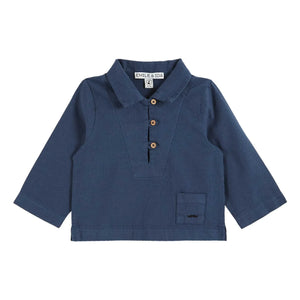 Emile et Ida – Leinenhemd | Marineblau
