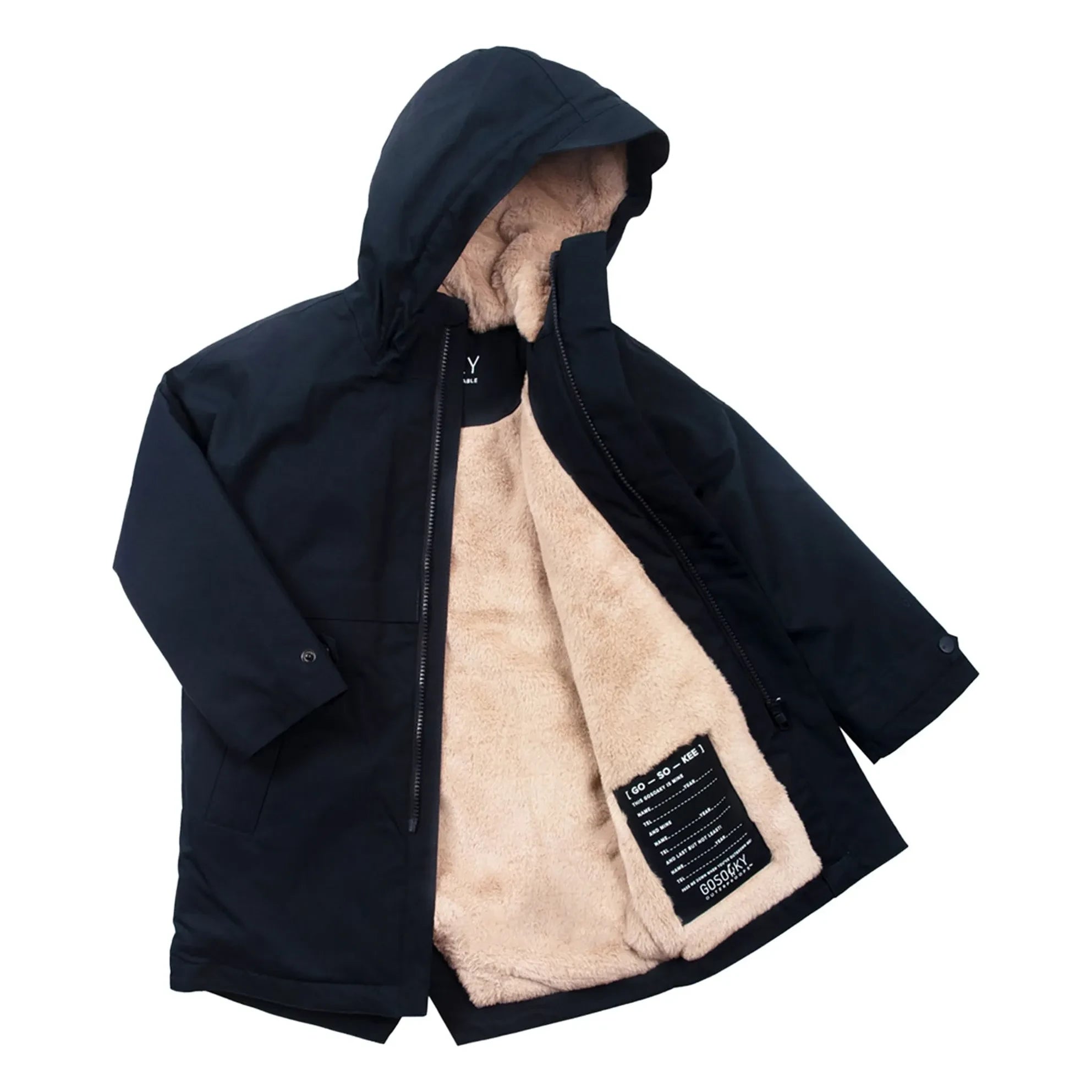 Gosoaky - Desert Fox wasserdichter Parka | Marineblau