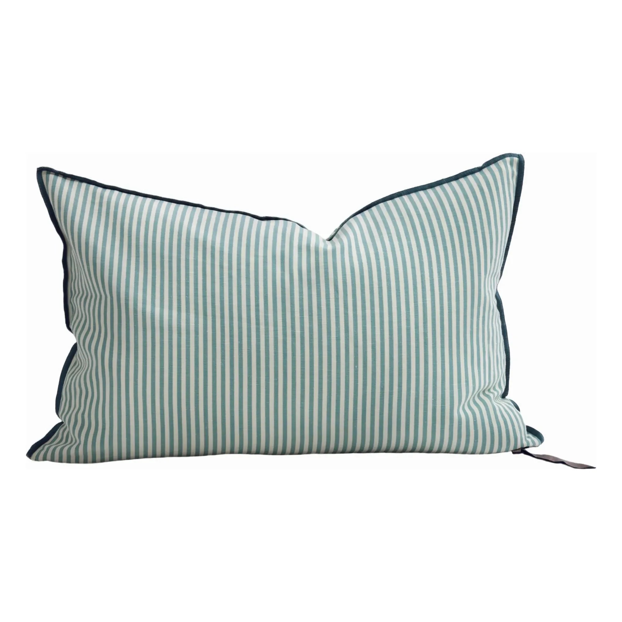 Maison de Vacances - Portofino Stoff Vice Versa Kissen | Aqua