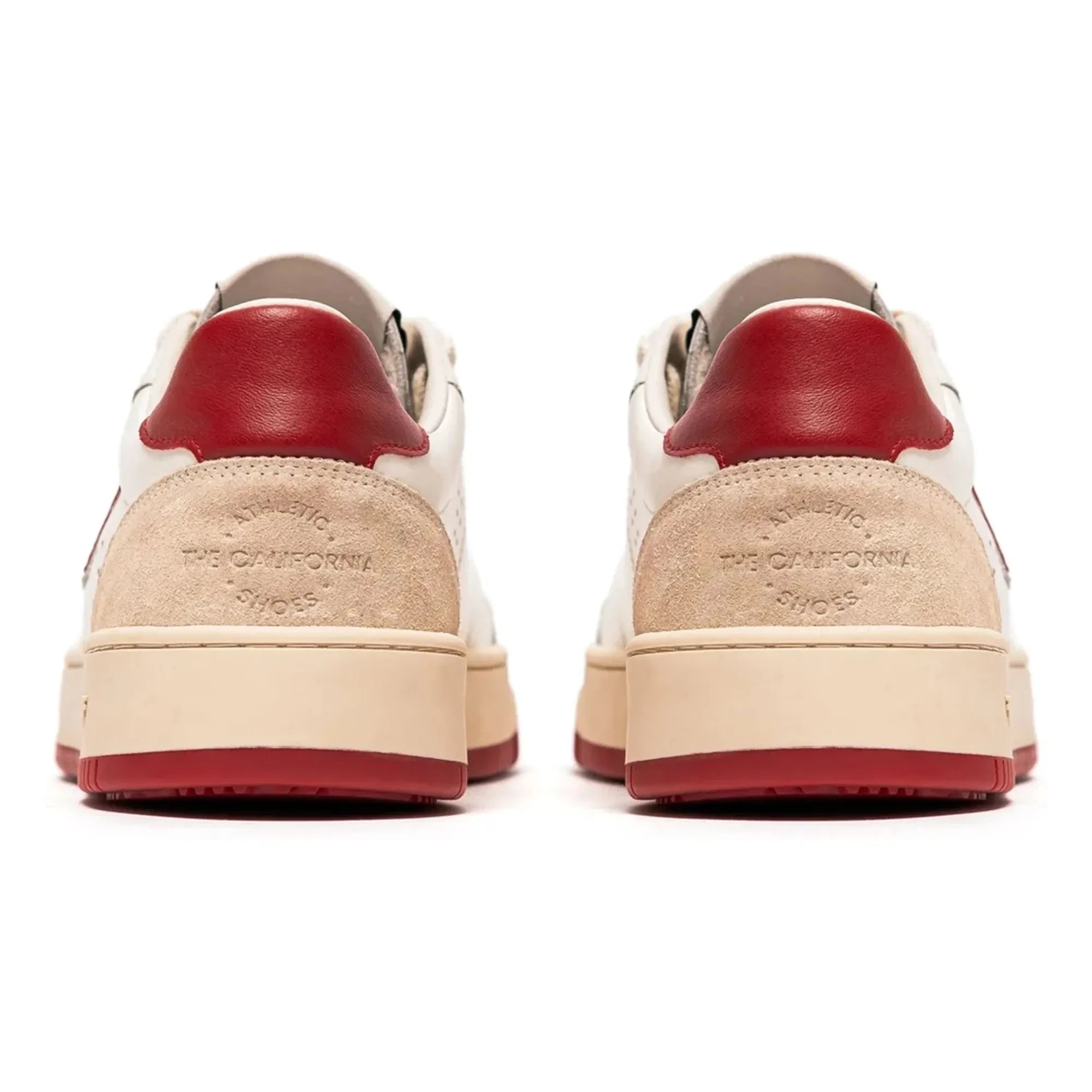 Bob Wolf - Legacy Leder- und Wildleder-Sneakers | Rot