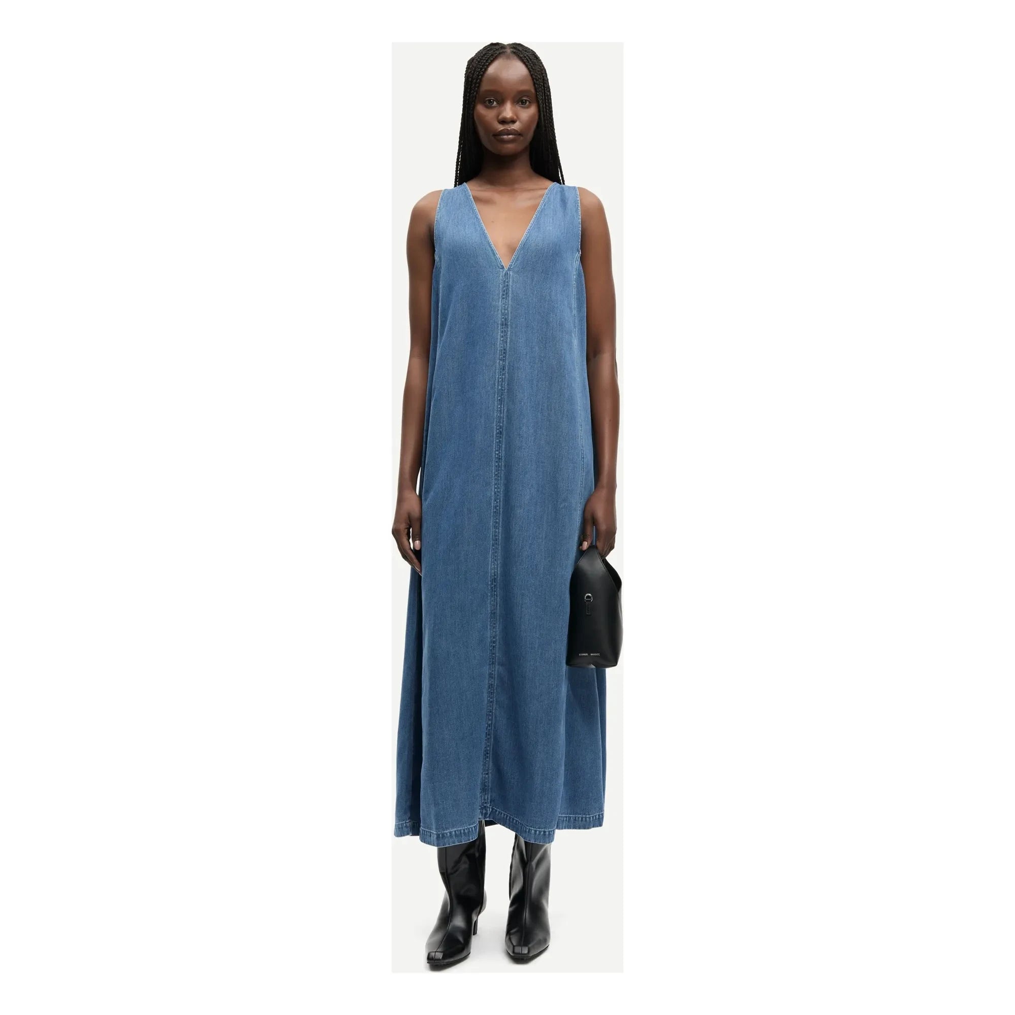 Samsoe Samsoe - Blaues Saskylar Kleid