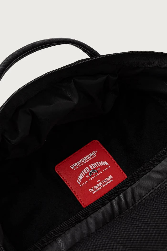 Sprayground - Brauner Rucksack mit Haien in Paris 910B7409NSZ