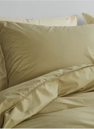 Suite 702 - Organischer Percale Kopfkissenbezug | Pistaziengrün