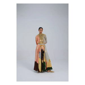 CORD - Satin Baumwollrock | Peach