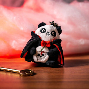 Legami - Cadılar Bayramı Panda Peluş Anahtarlık "Bam-Boo!" - Süper Yumuşak Mini