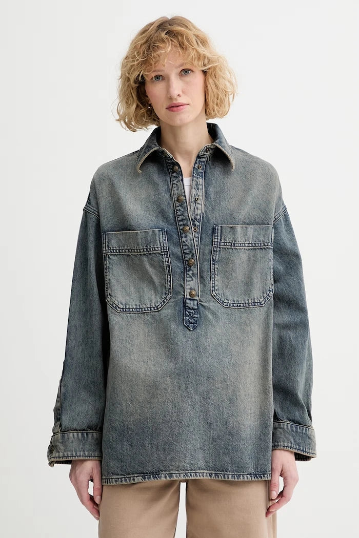 Zadig&Voltaire kadın denim sweatshirt