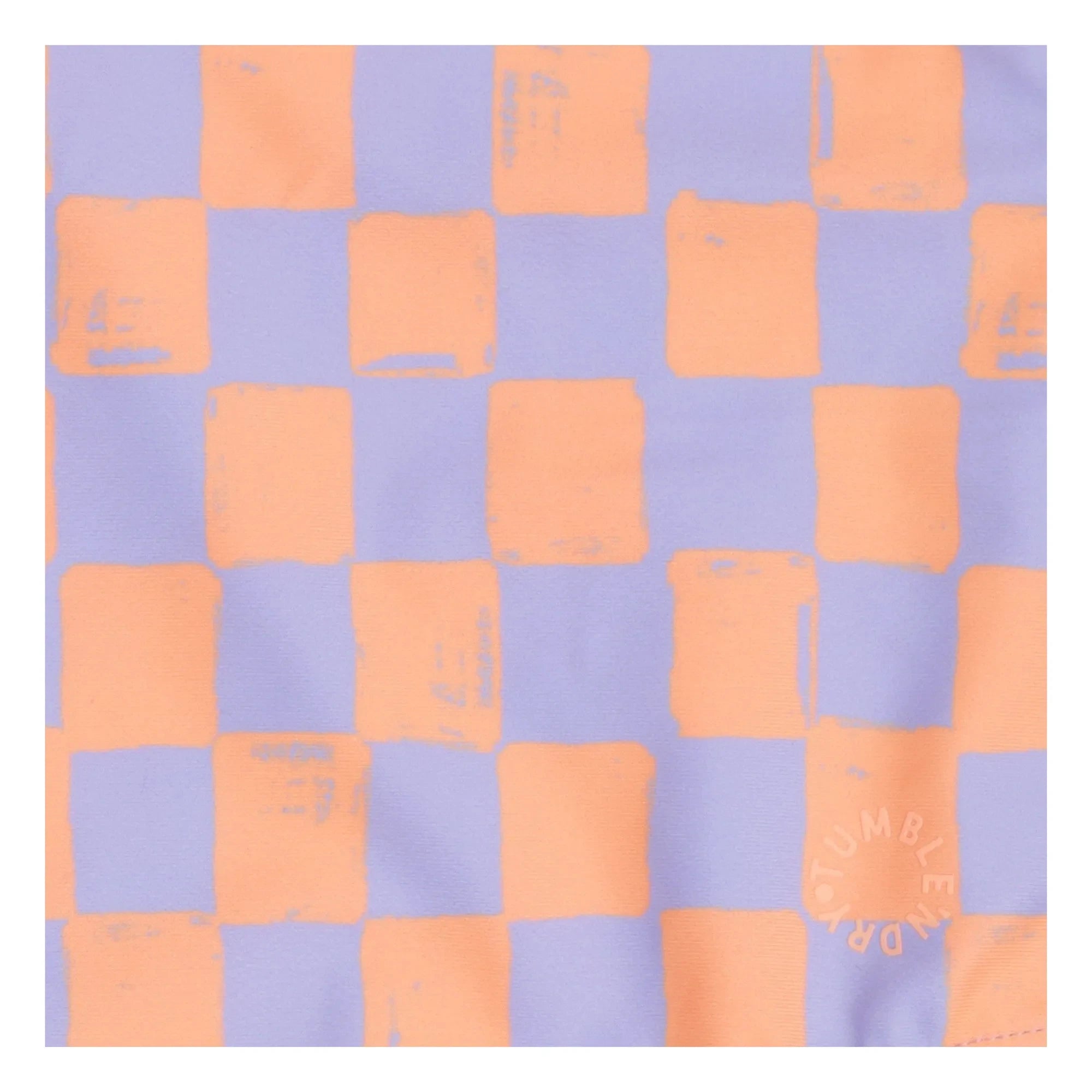 Tumble N'Dry - Alagoas Damier Badeanzug aus recycelten Fasern | Lavendel