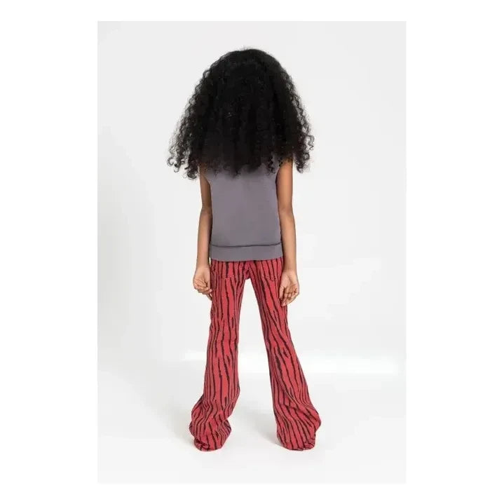 Kinderleicht – Ärmelloses Sweatshirt aus Bio-Baumwolle „Clem“ | Kohlegrau