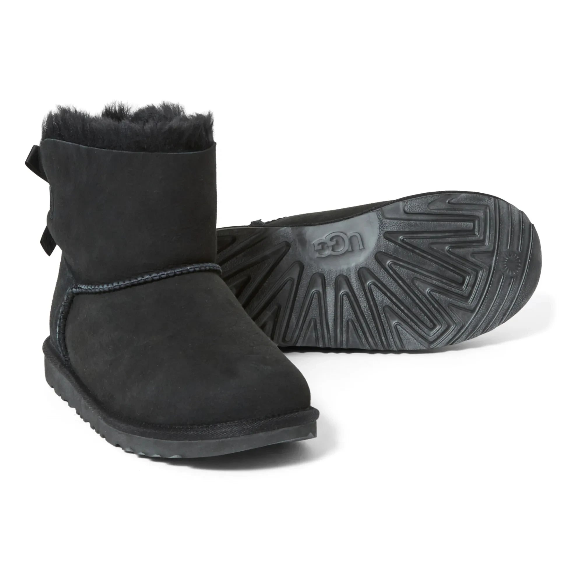 UGG - Mini Bailey Bow II Stiefel | Schwarz