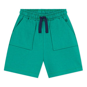 Petit Bateau - Bermuda-Shorts aus Bio-Baumwolle | Grün