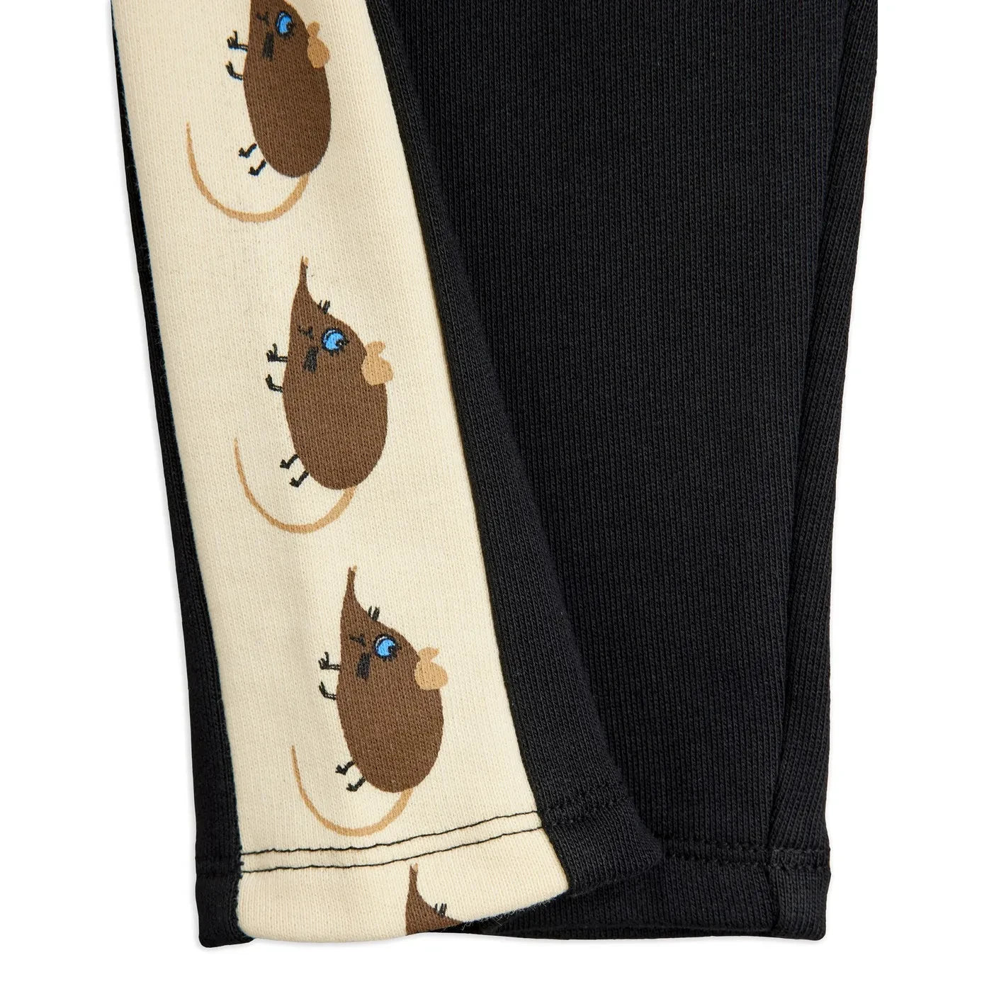 Mini Rodini - Organik Pamuklu Mouse Jogger | Siyah