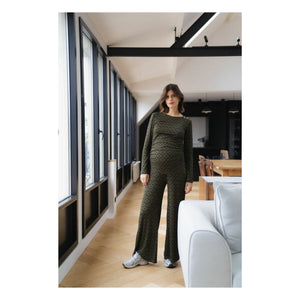 Paloma Collection - Andrea Seventies Umstandshose | Khaki