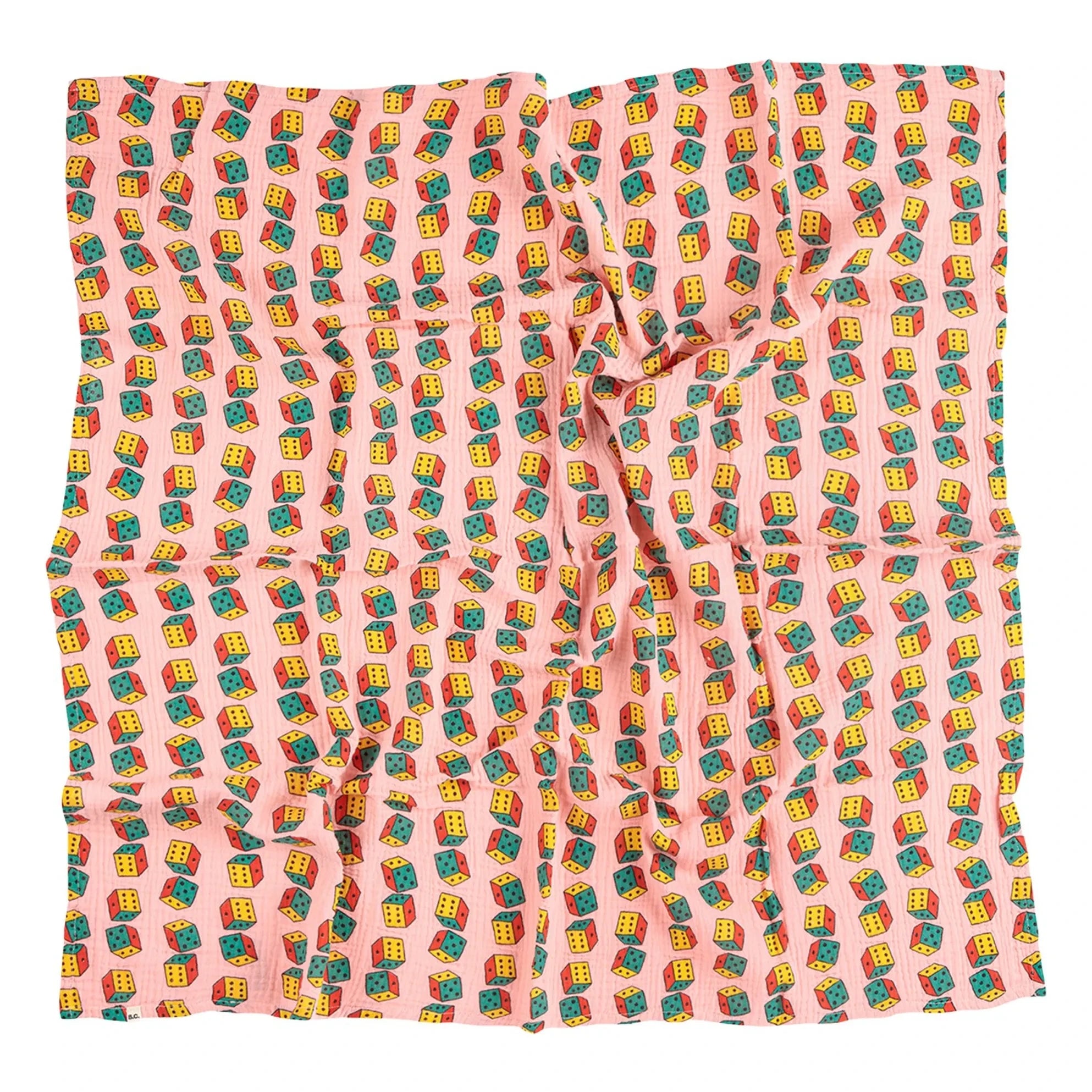 Bobo Choses - Mullwindeldecke aus Bio-Baumwolle | Rosa