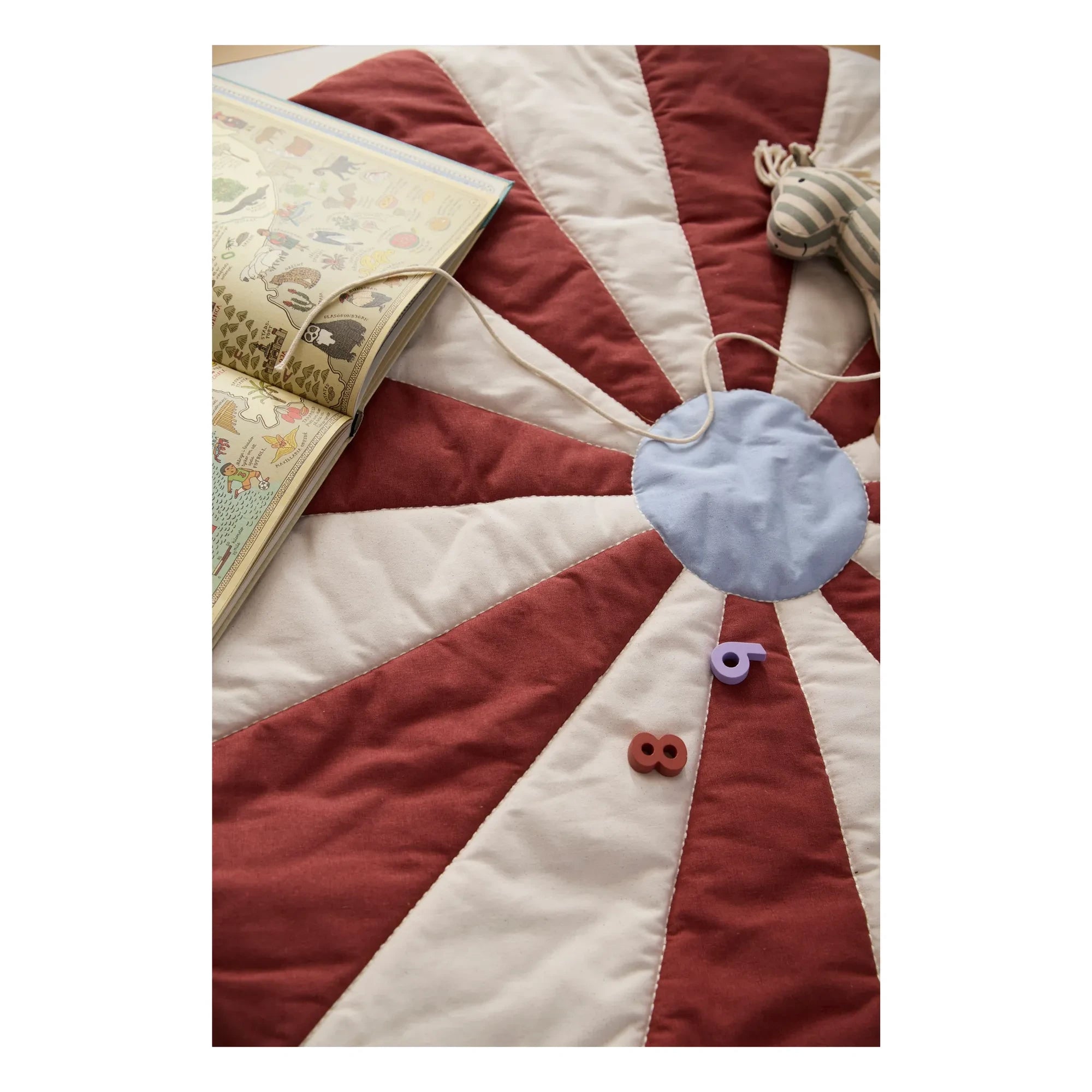 Kid's Concept - Zirkus Spielmatte | Rot