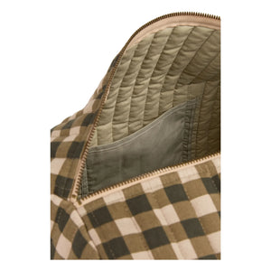 Nobodinoz – Hyde Park Weekend Bag Plaid | Grün