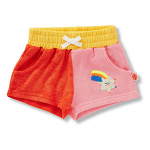 Halcyon Nights - Etoile Filante Frottee-Shorts | Rosa
