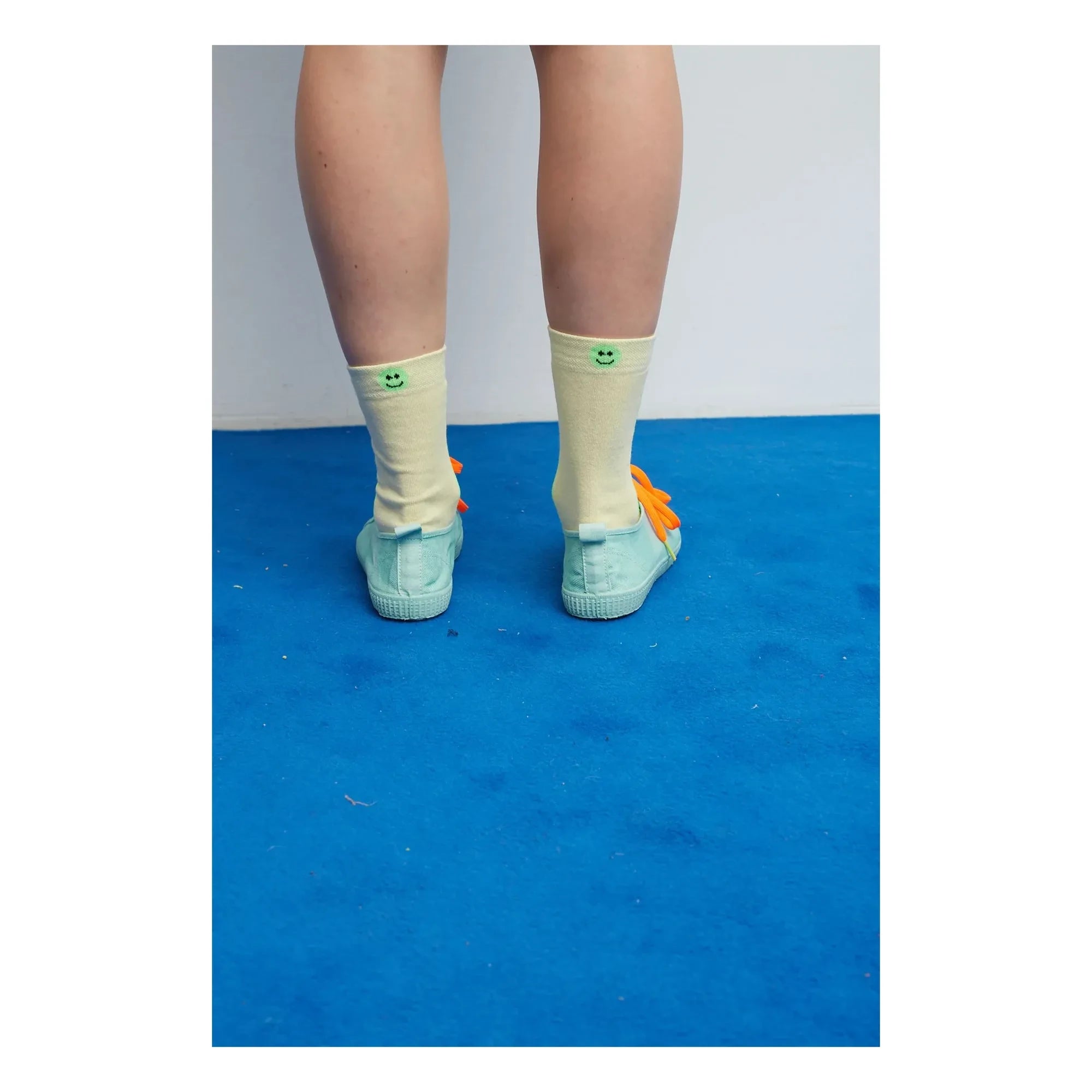 Dr Bloom - Bony Baumwollsocken | Gelb