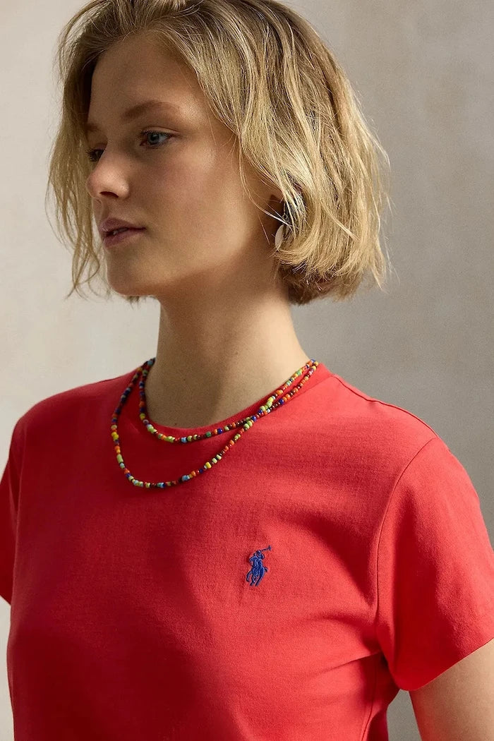 Polo Ralph Lauren pamuklu kadın tişörtü