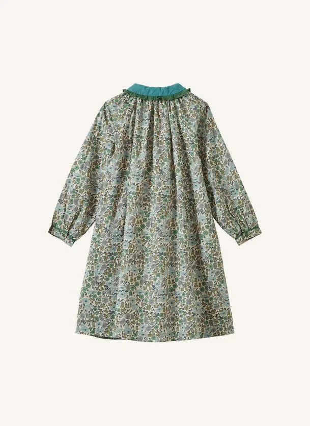 Caramel - Verdite Liberty Kleid | Grün