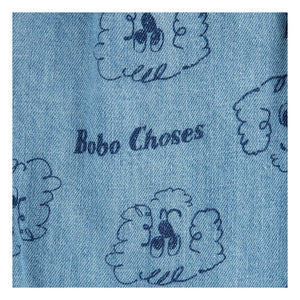 Bobo Choses - Bio-Baumwolle Baby Hund Jeanshose | Blau