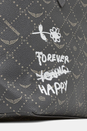 Zadig&Voltaire Kadın Sahte Deri Alışveriş Çantası Z SHOPPER MONOGRAM TAG