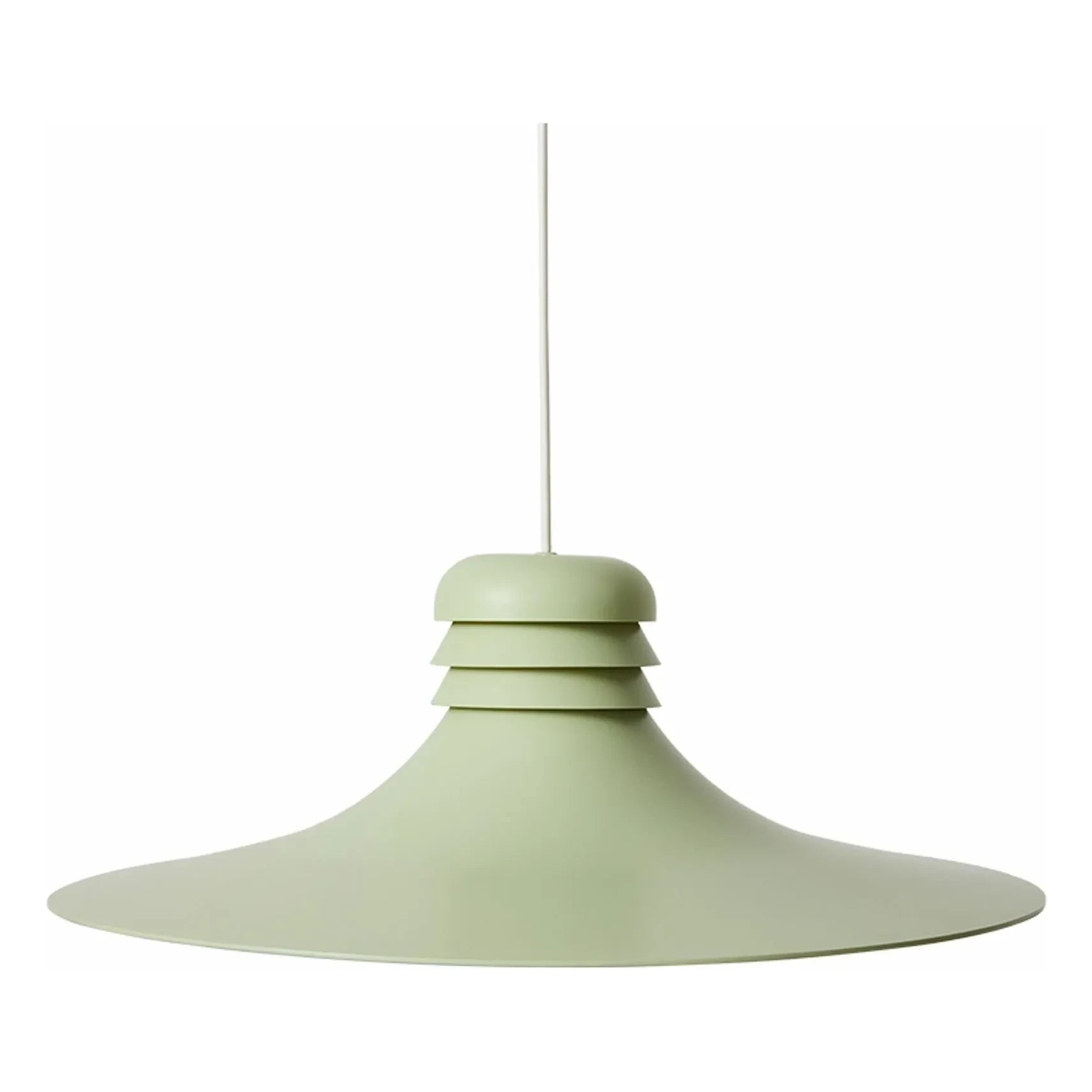 HKliving – Pendelleuchte „Flare“ | Mintgrün