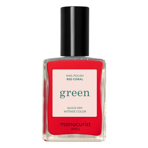 Manucurist - Grüner Nagellack - 15 ml | Roter Koralle
