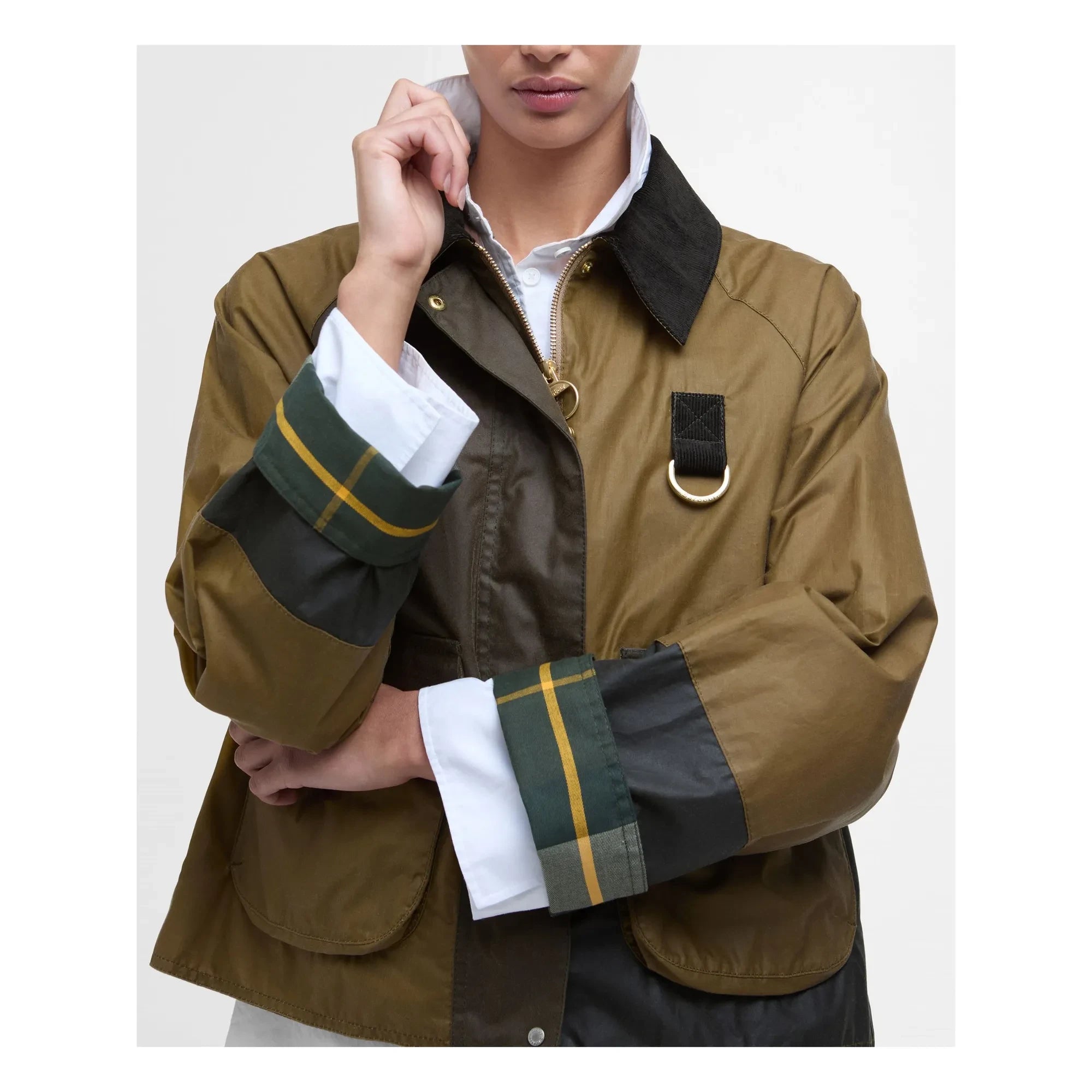 Barbour - Alma Waxed Jacket | Khaki