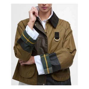 Barbour - Alma Waxed Jacket | Khaki
