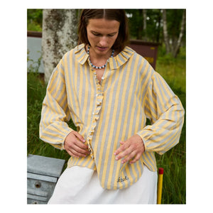 SISSEL EDELBO - Gestreiftes Mirelle Hemd | Gelb