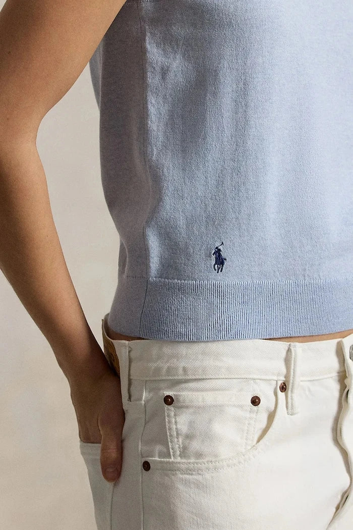 Polo Ralph Lauren pamuklu kadın yelek