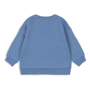 Konges Sløjd - Sweat Loumilla Glaces Bio-Baumwolle | Blau