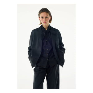 BELLEPIECE - Tailoring London Reine Wolljacke | Schwarz