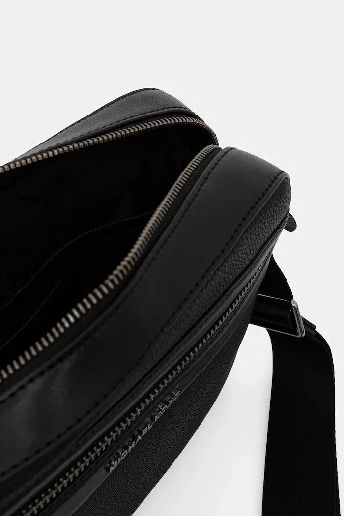 Michael Kors erkek suni deri omuz çantası