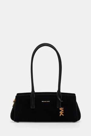 MICHAEL Michael Kors LAILA süet kadın baget çanta