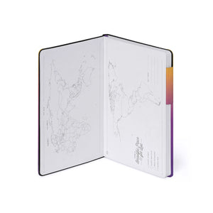 Legami - Gepunktetes Notizbuch mit Softcover - Sonnenuntergangsstimmung - Mein Notizbuch