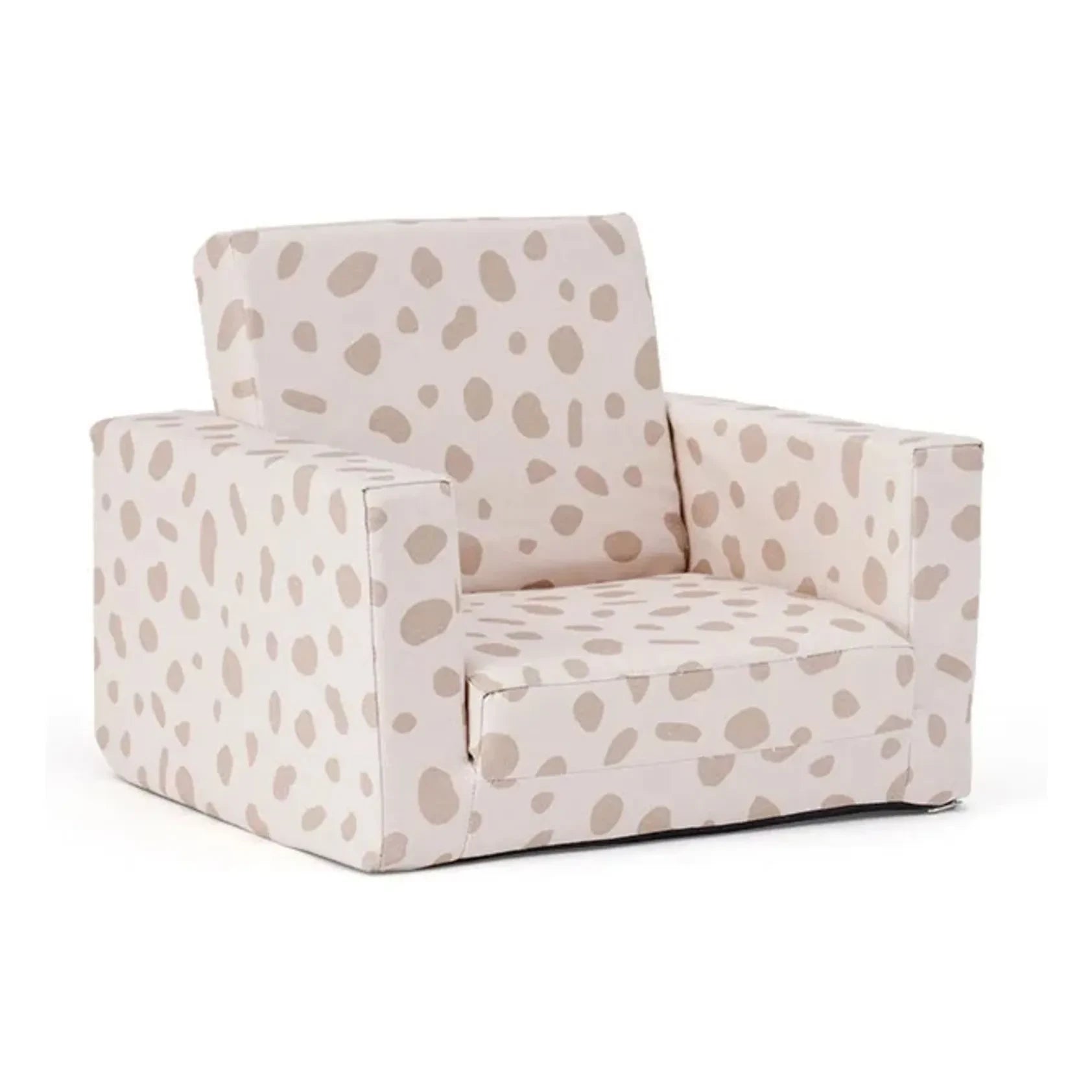 Kid's Concept - Sessel mit Tupfenmuster | Grau