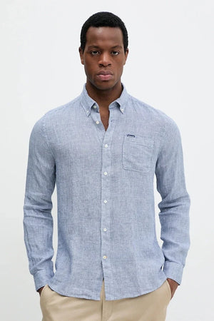Barbour Linton Tailored Keten Gömlek