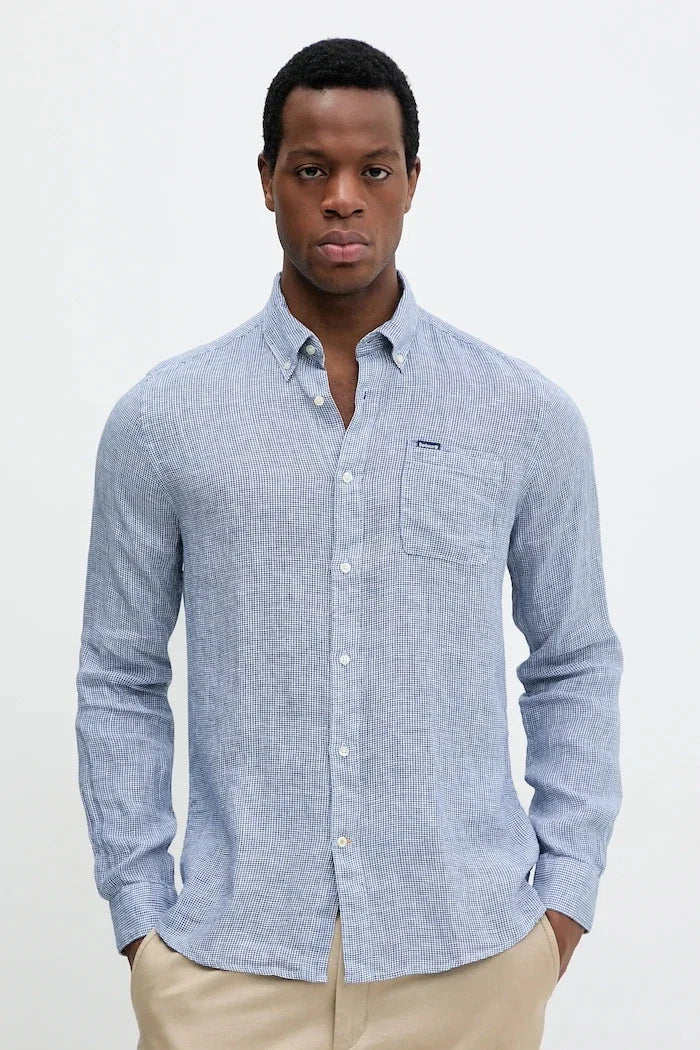 Barbour Linton Tailored Keten Gömlek