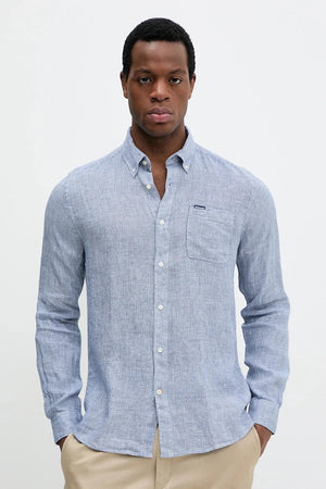 Barbour Linton Tailored Keten Gömlek