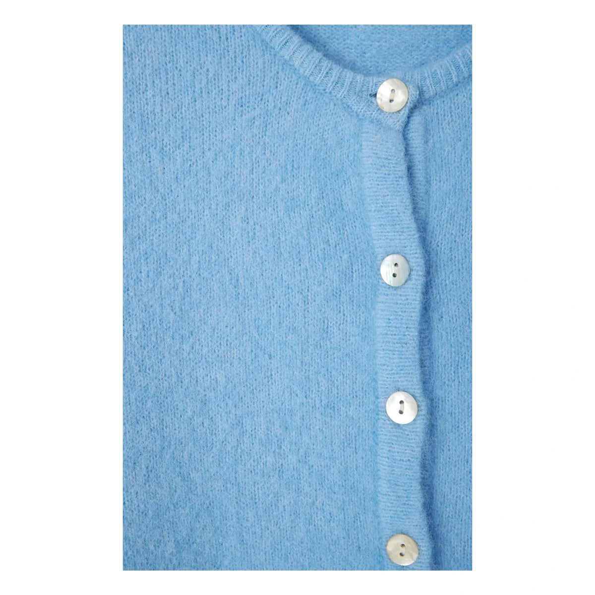 American Vintage - Vitow Alpaka- und Wollweste | Hellblau
