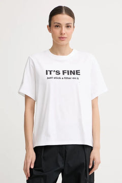 Victoria Beckham Damen-Baumwoll-T-Shirt